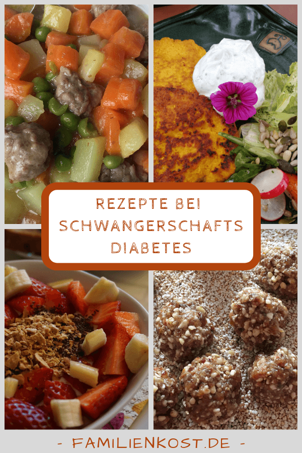 Rezepte bei Schwangerschaftsdiabetes