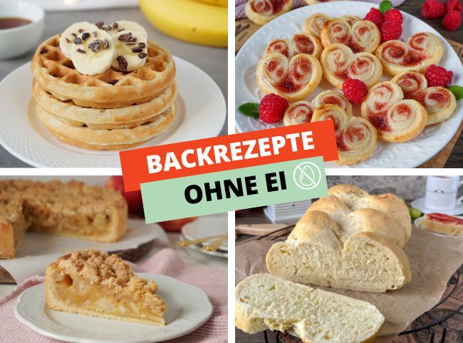 Rezepte ohne Ei