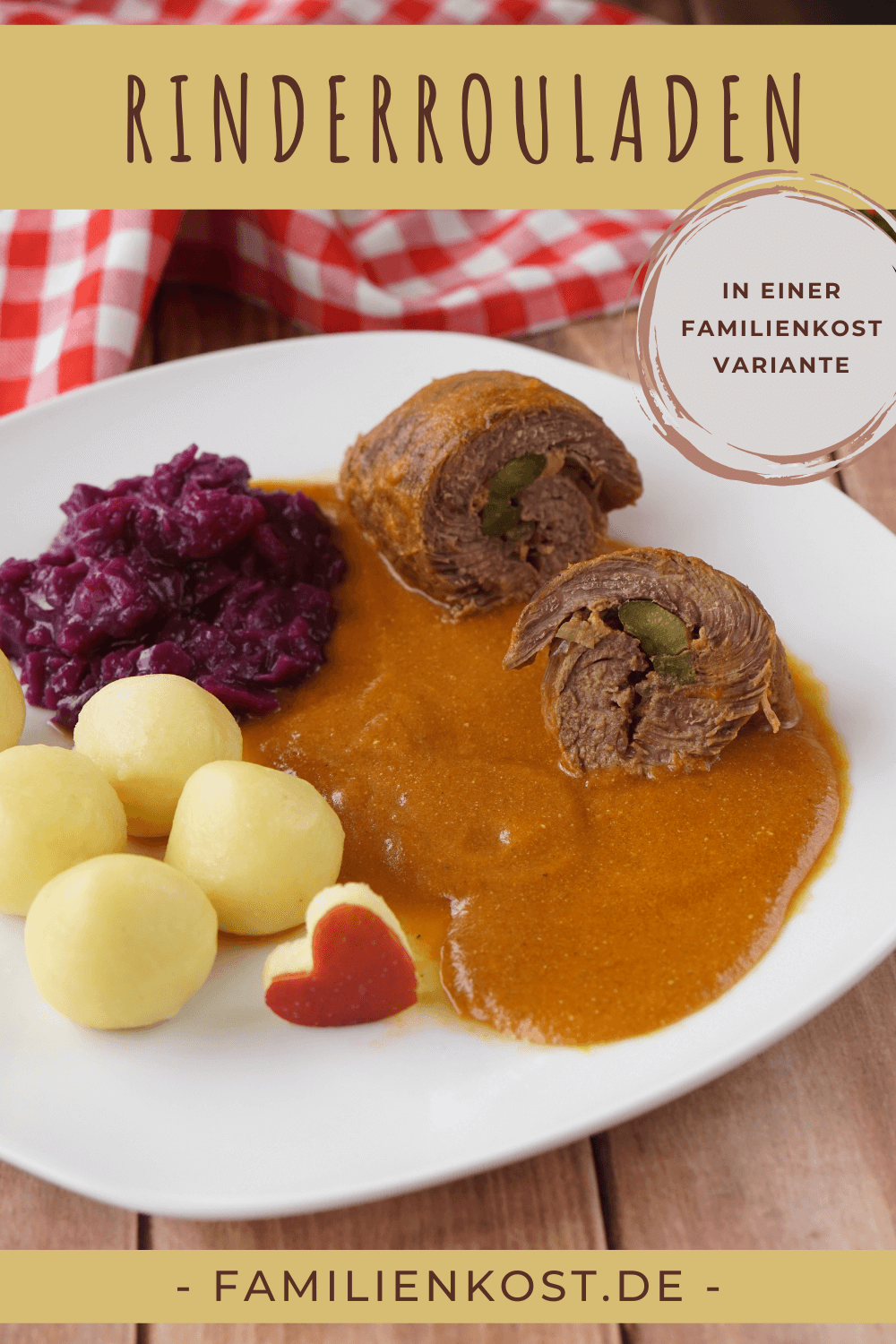 Klassische Rinderrouladen Klassische Rinderrouladen
