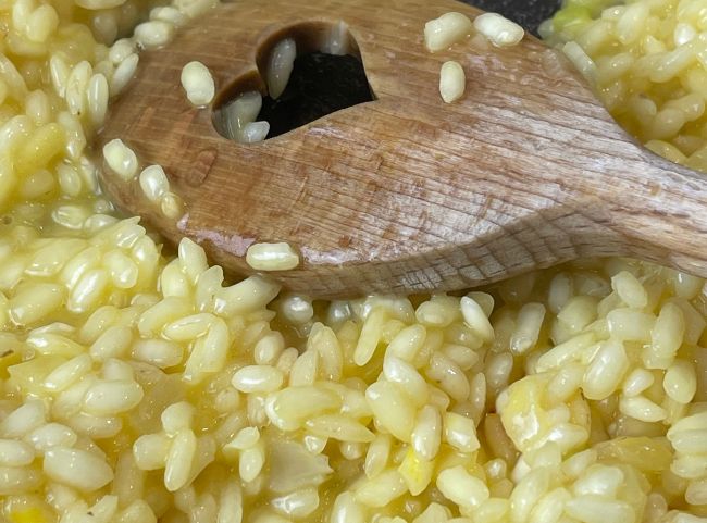 Risotto kochen