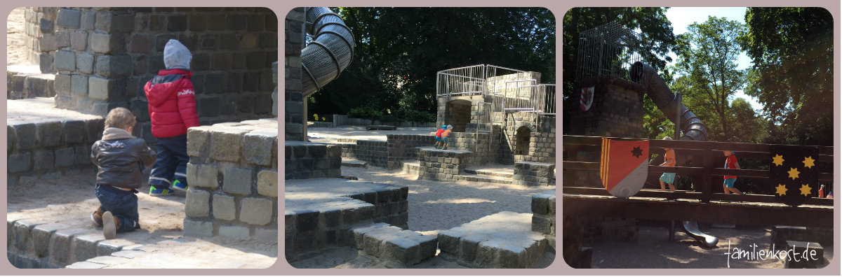 Ritterspielplatz Luisenpark Mannheim