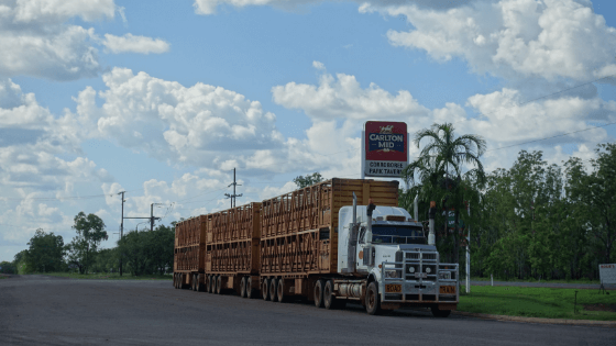 Road Train Australien Road Train Australien