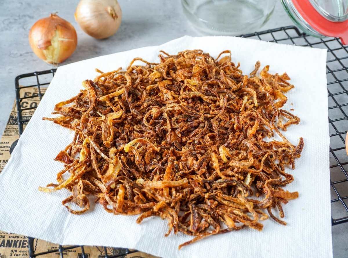 Röstzwiebeln selber machen – Das Knusper-Rezept!