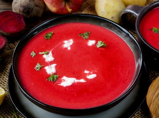Cremige Rote Bete Suppe