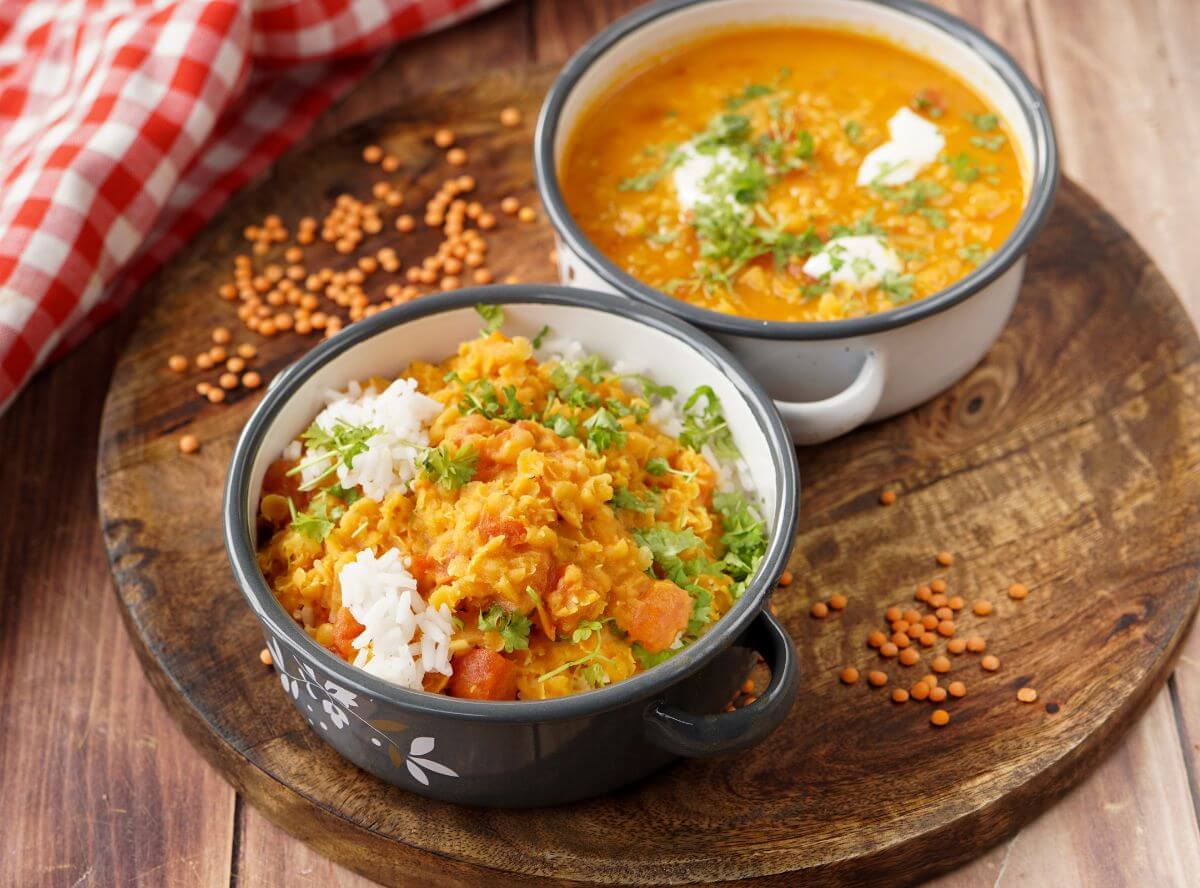 Rote Linsen Curry