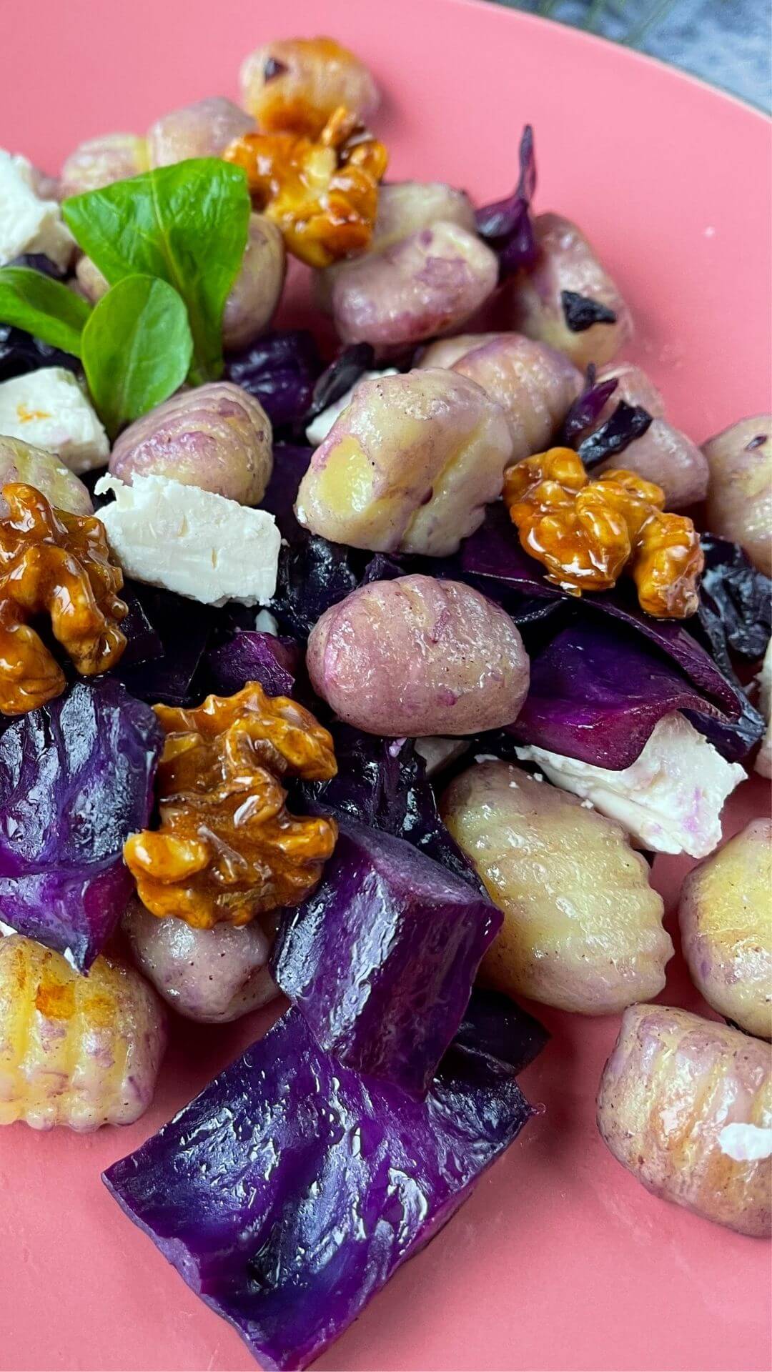 Rotkohl-Gnocchi Rotkohl-Gnocchi