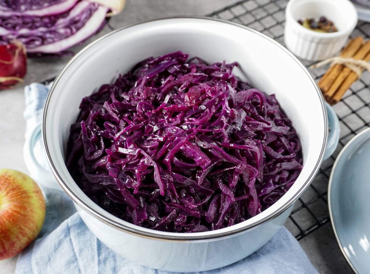 Rotkohl selber machen – einfaches Rotkraut Rezept