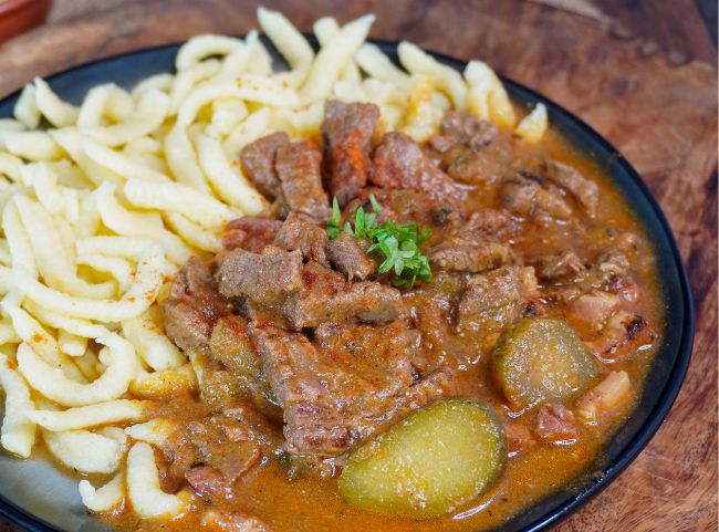 Rouladentopf ohne Fertigsossen Rouladentopf ohne Fertigsossen