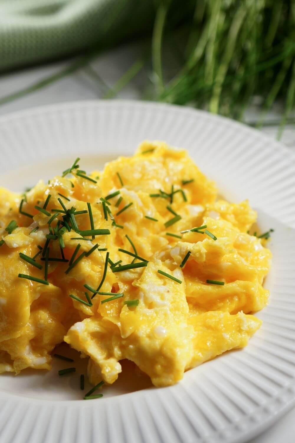 Fluffiges Rührei Rezept mit 2 Zutaten