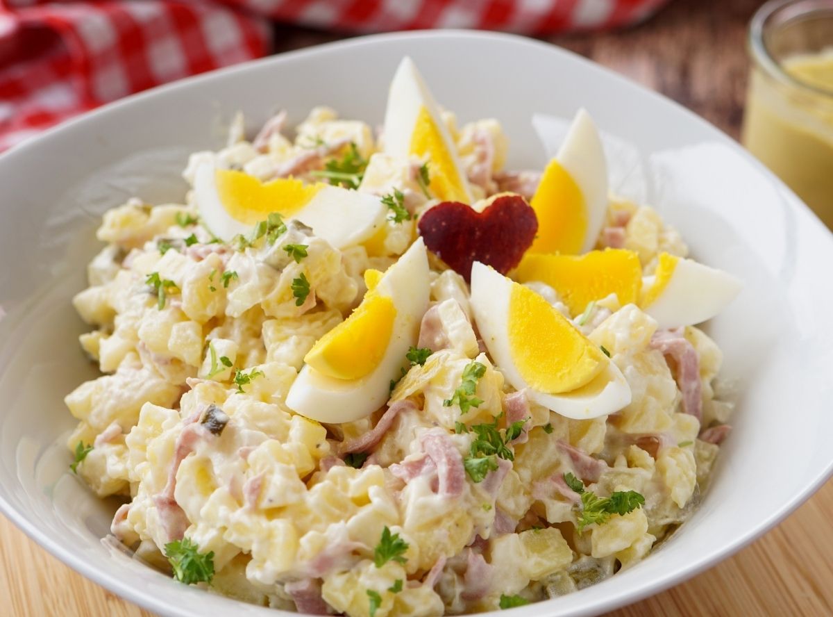 Kartoffelsalat nach sächsischer Art