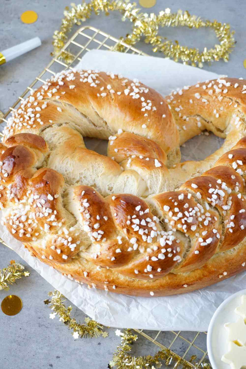 Neujahrsbrezel wie vom Bäcker Neujahrsbrezel wie vom Bäcker
