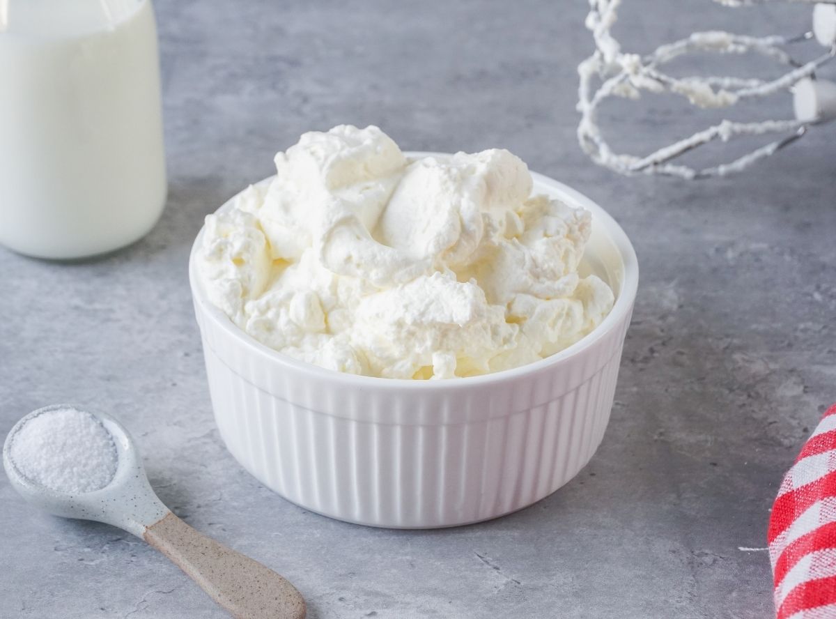 Sahne steif schlagen