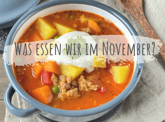 Saisonkalender November