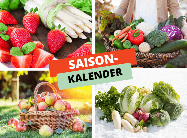 Saisonkalender Obst und Gemüse