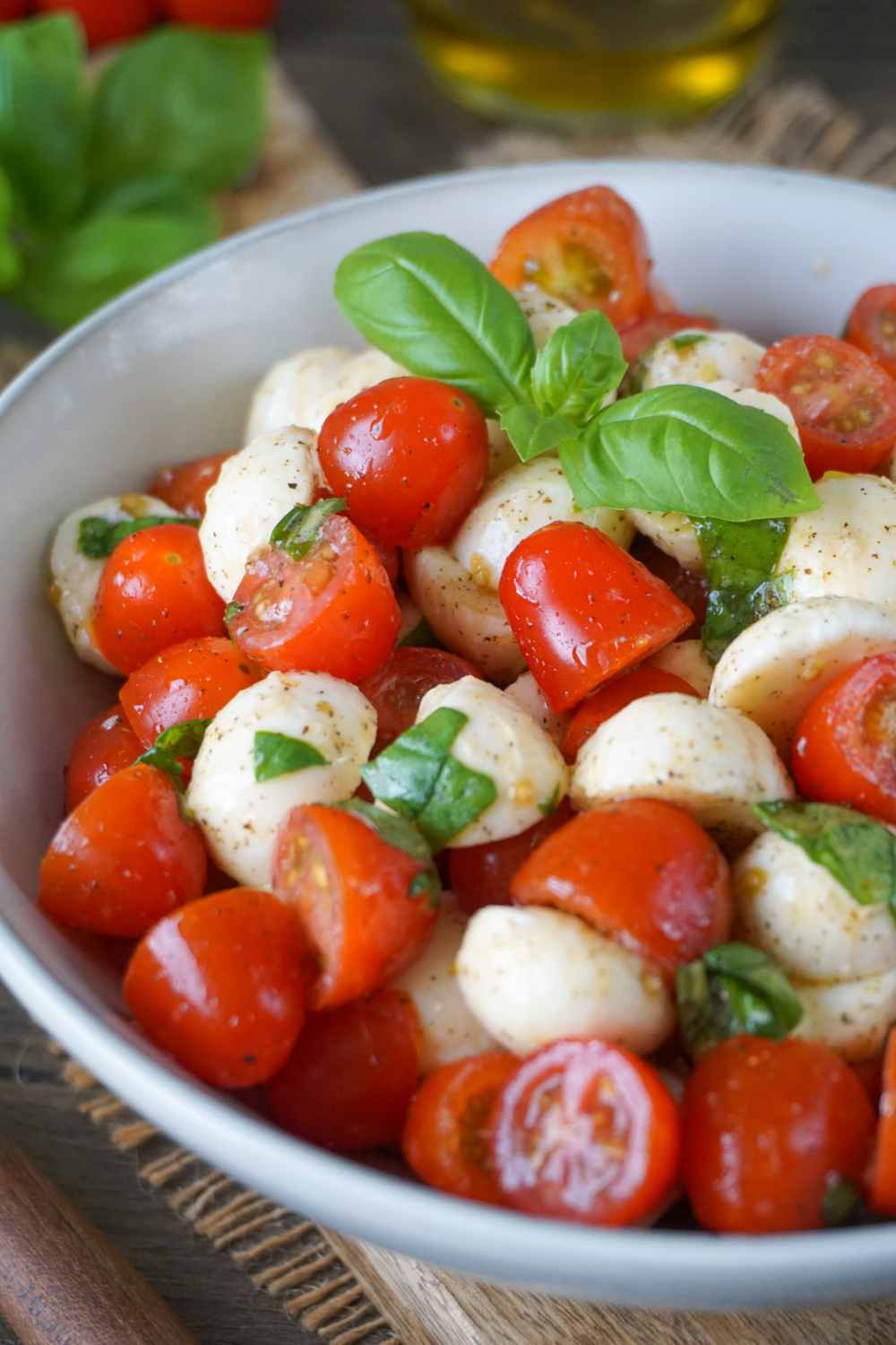 Bester Tomate-Mozzarella-Salat