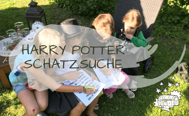 Schatzsuche zur Harry Potter Party