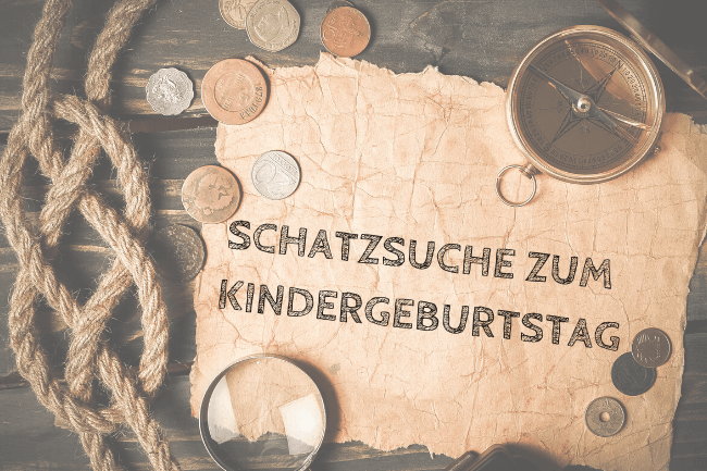 Schatzsuche zum Kindergeburtstag