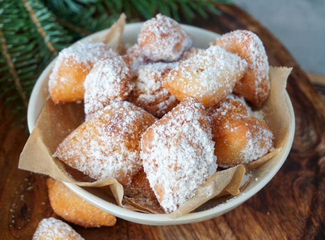 Schmalzkuchen wie vom Weihnachtsmarkt