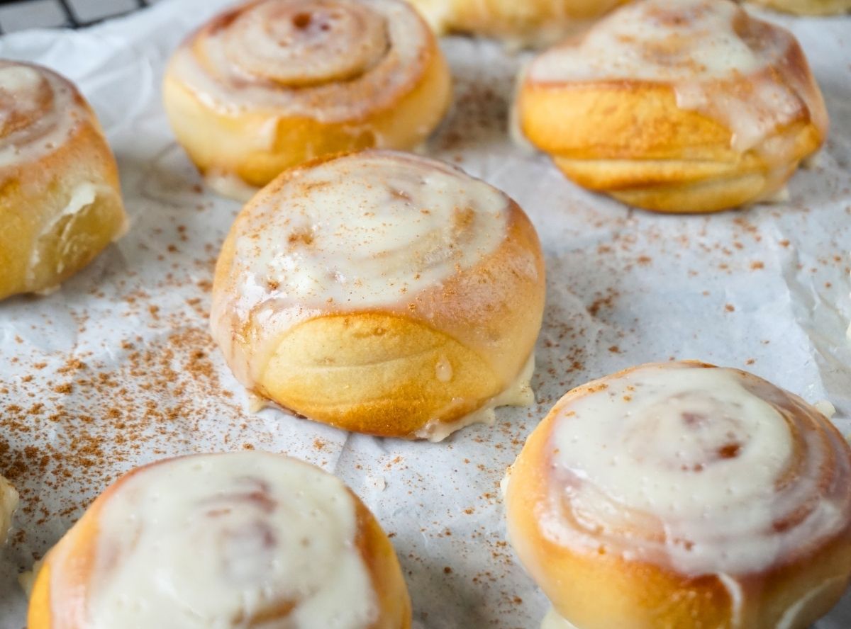 schnelle Airfryer Zimtschnecken schnelle Airfryer Zimtschnecken