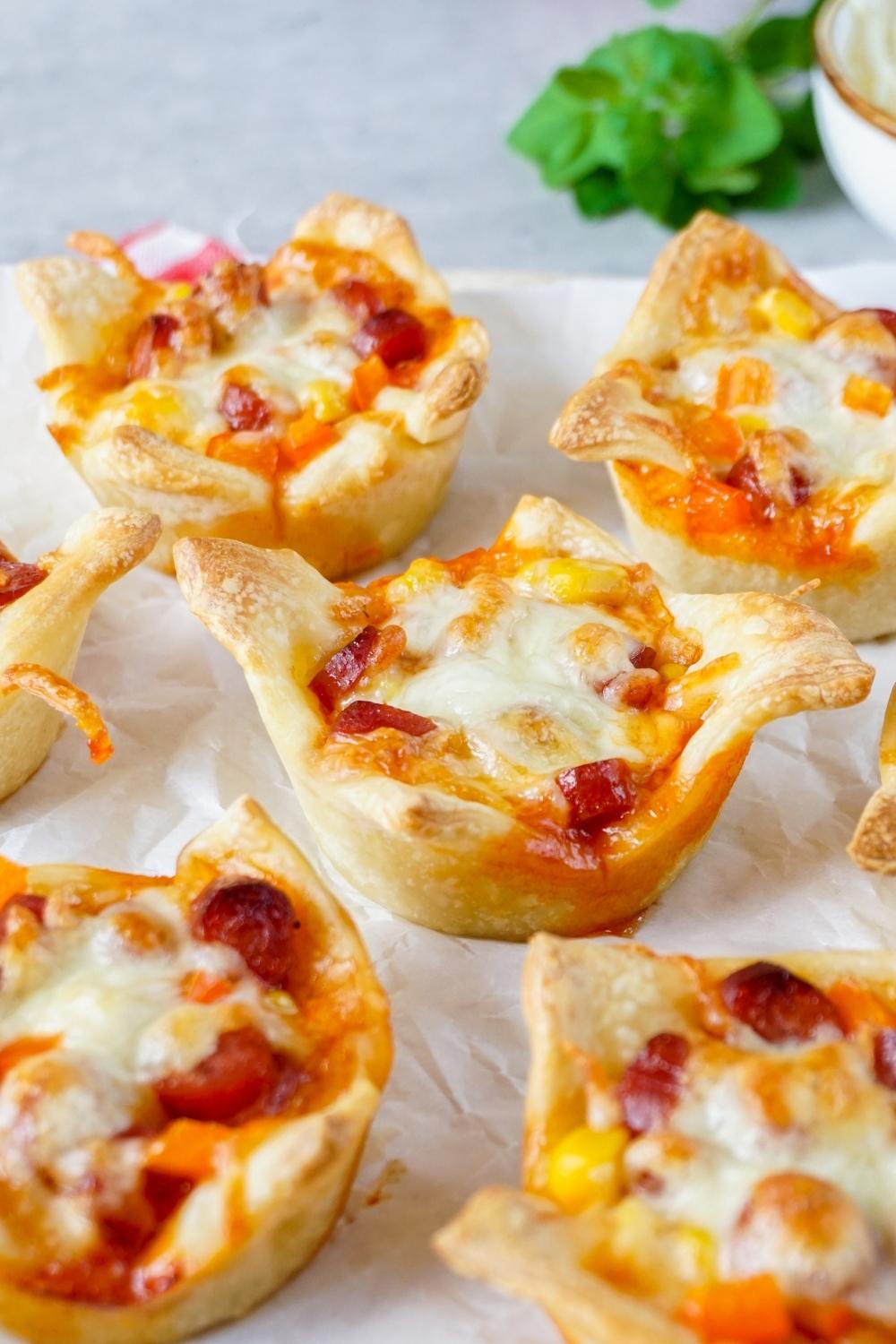 Schnelle Pizza-Muffins, die nicht nur Kinder lieben