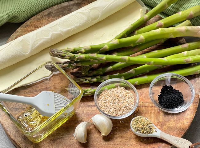 Schneller Spargel Snack