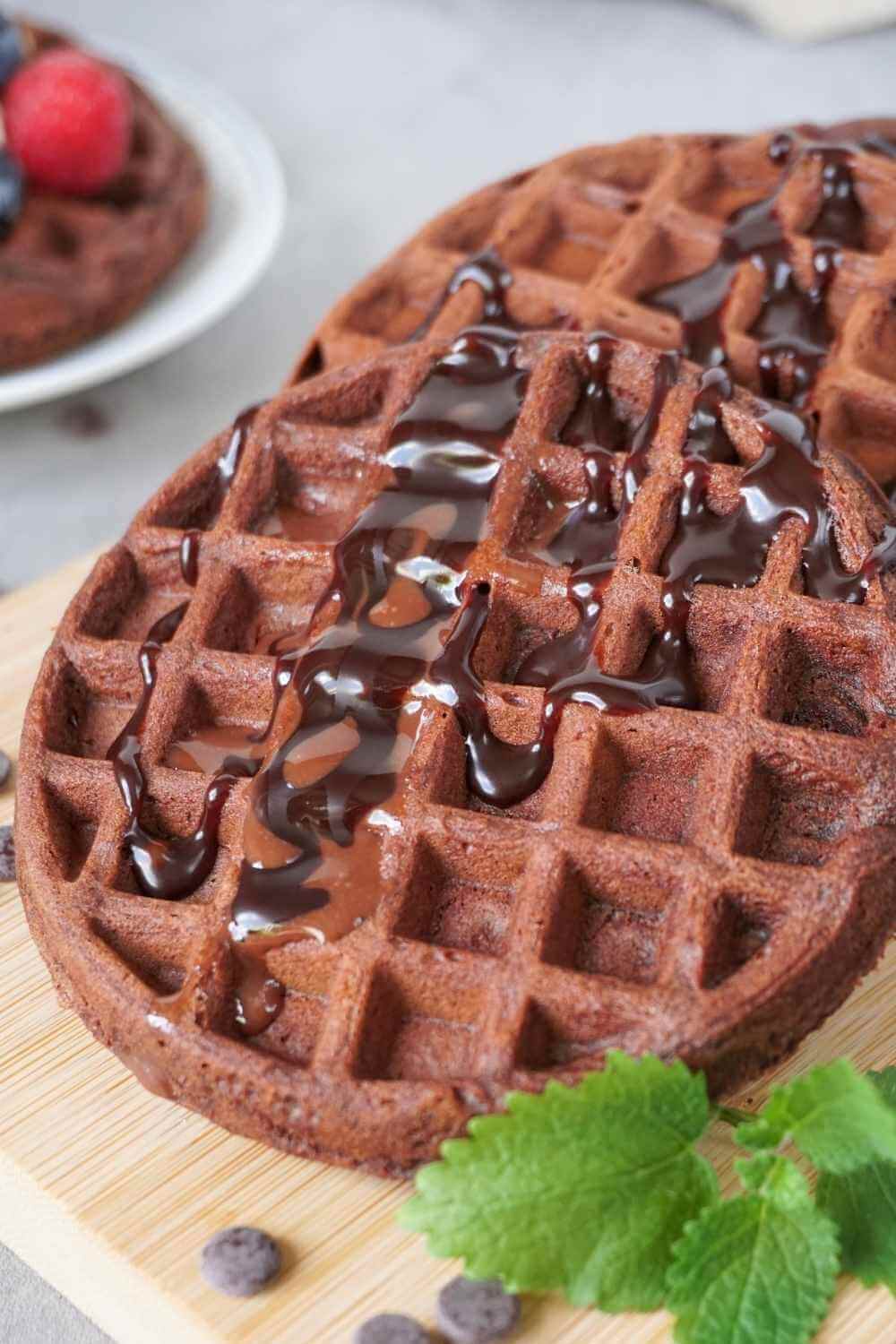 Brownie-Waffeln