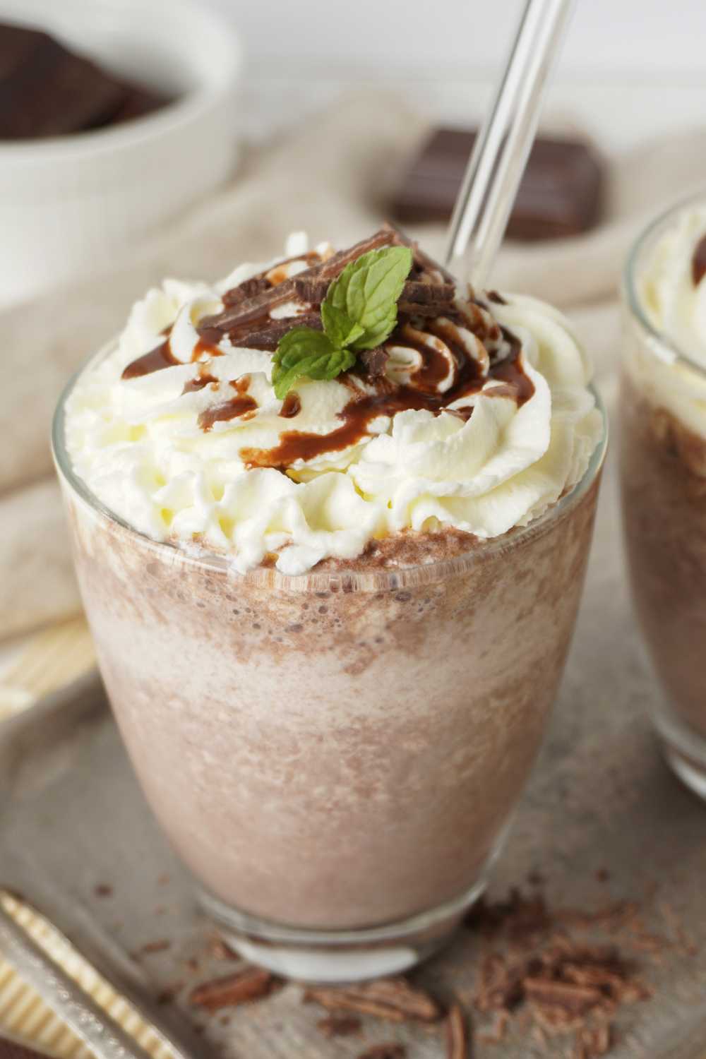 Schoko Milchshake selber machen