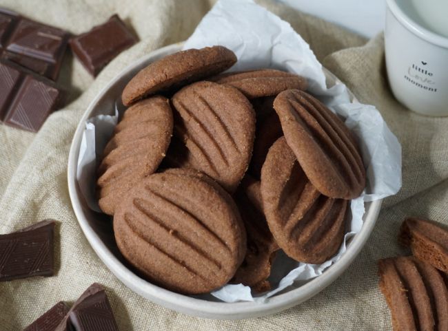 Schoko Plätzchen Weihnachten