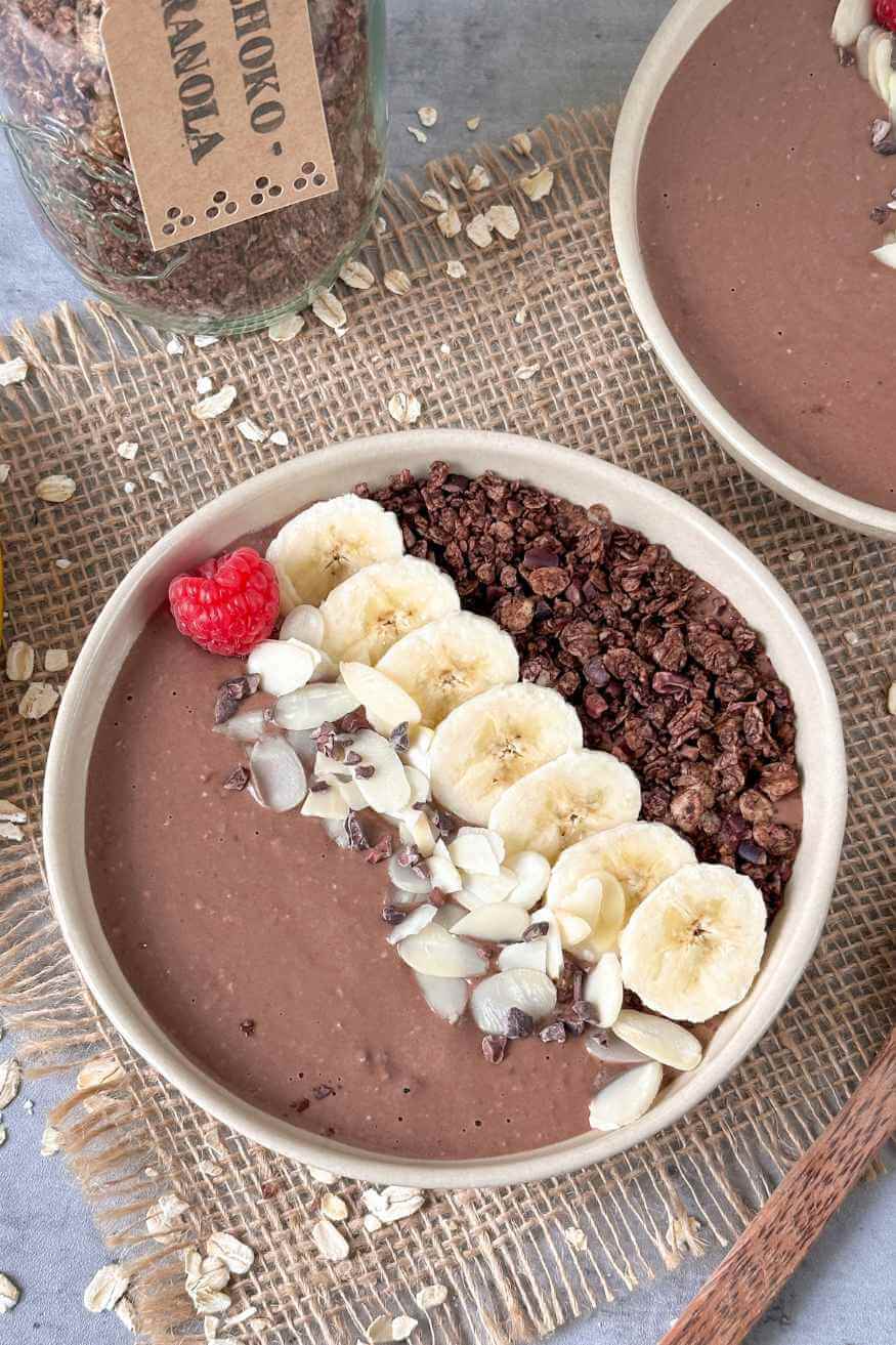 Schoko Smoothie Bowl Schoko Smoothie Bowl