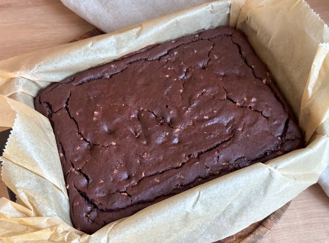 Schoko Brownies - backen