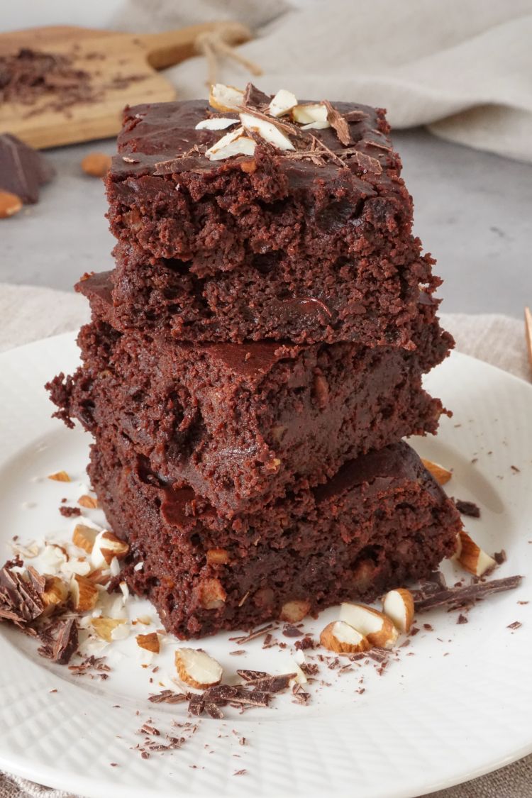 Schoko Brownies mit Geheimzutat