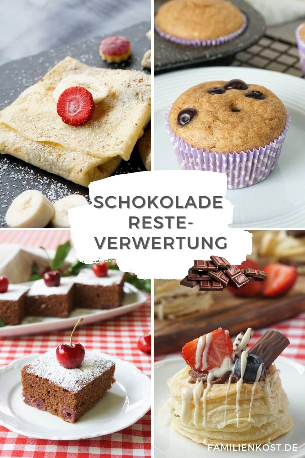 Schokolade Resteverwertung - Rezepte