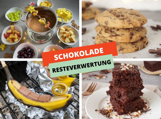 Schokolade Resteverwertung