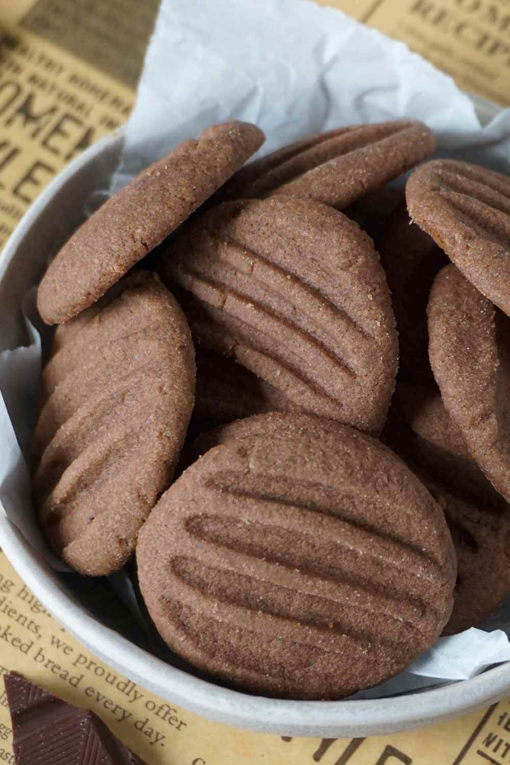 Schoko Puddingplätzchen Schoko Puddingplätzchen