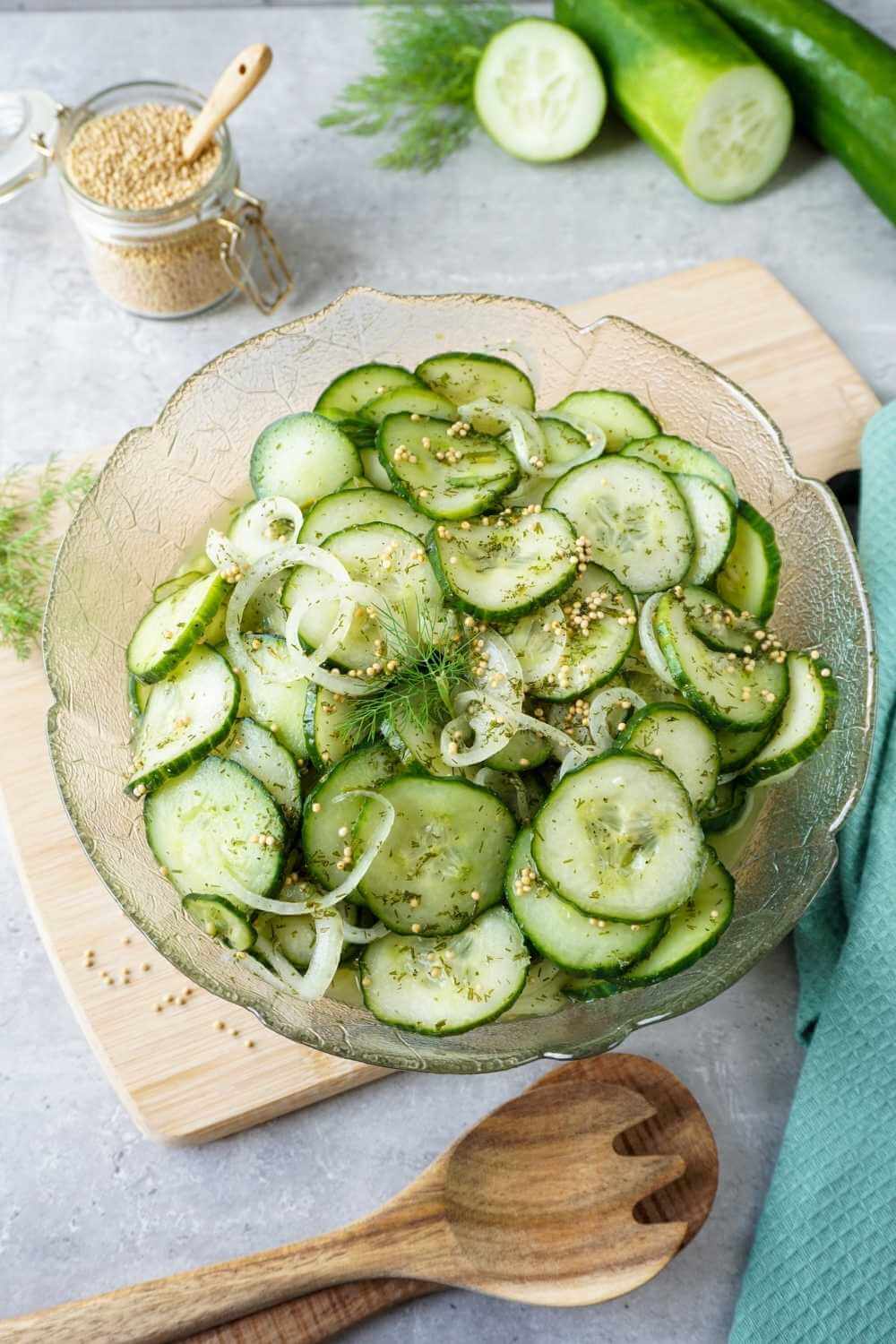 Schüttelgurken (Schnellgurken) – Omas DDR-Rezept Schüttelgurken (Schnellgurken) – Omas DDR-Rezept
