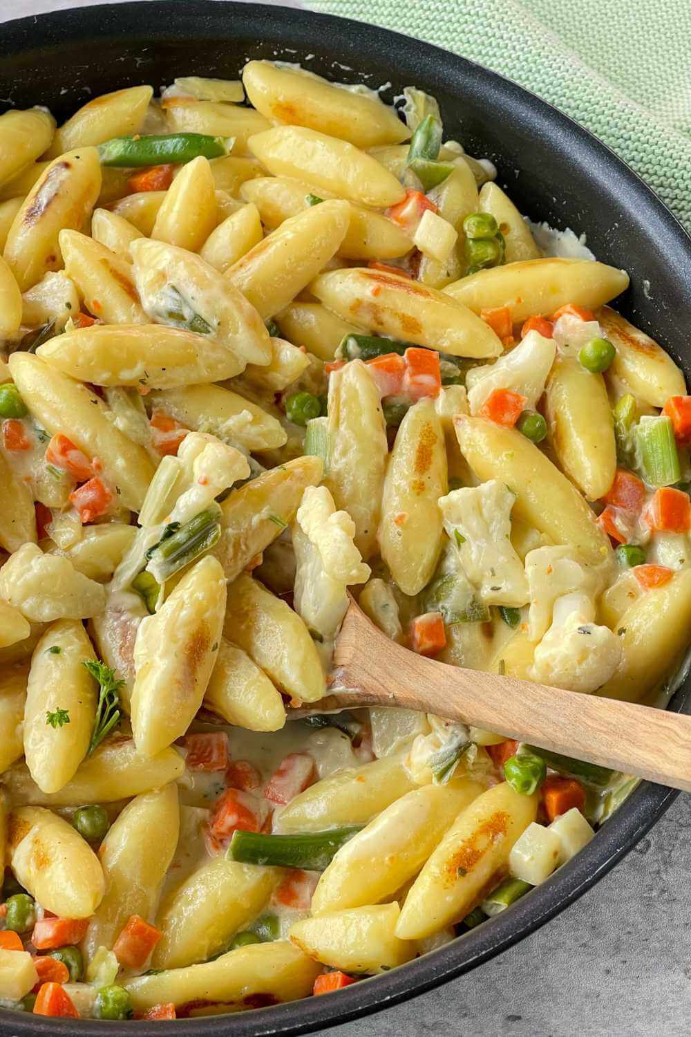 Schupfnudeln mit Gemüse - Blitzrezept Schupfnudeln mit Gemüse - Blitzrezept