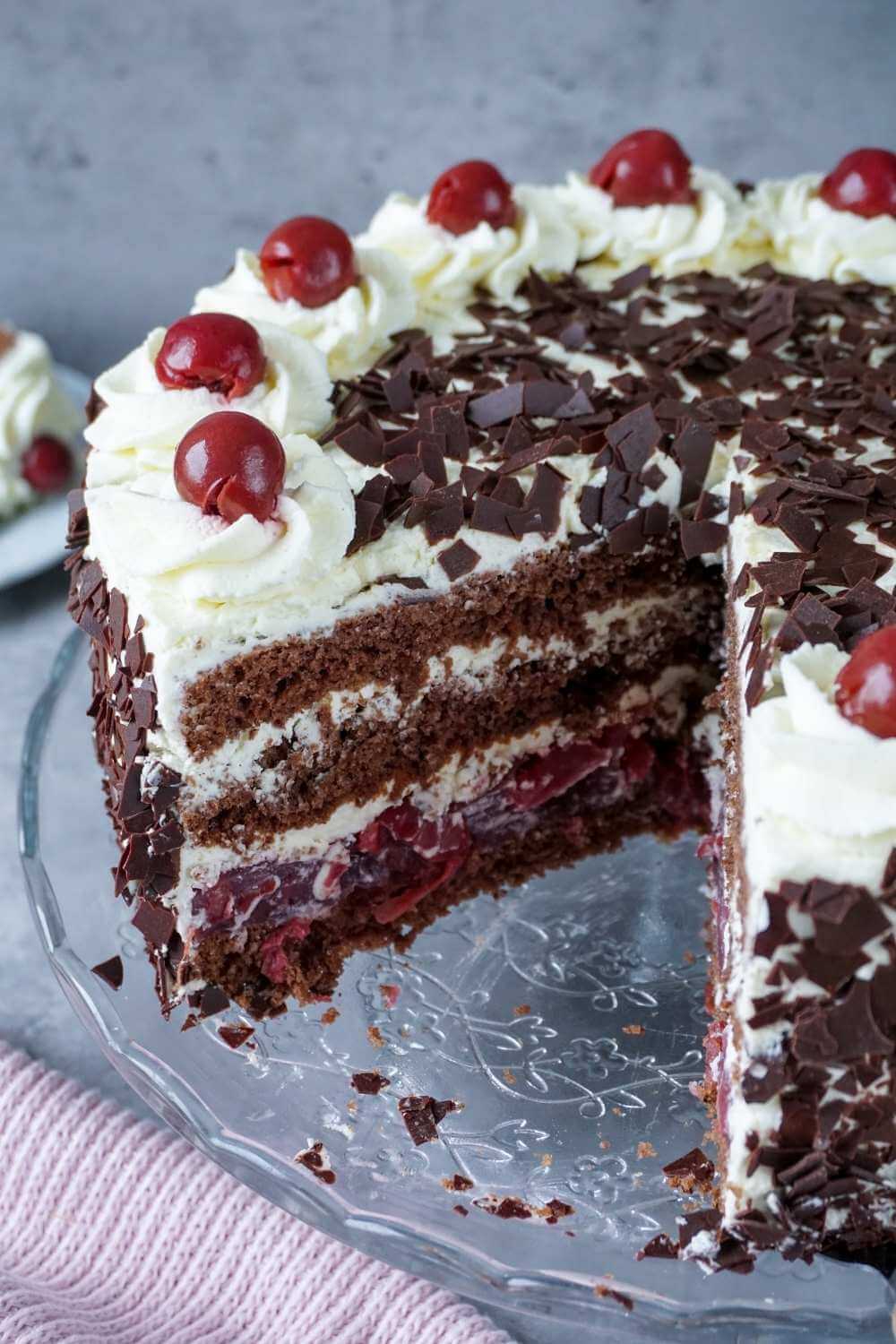 Schwarzwälder Kirschtorte Rezept Schwarzwälder Kirschtorte Rezept