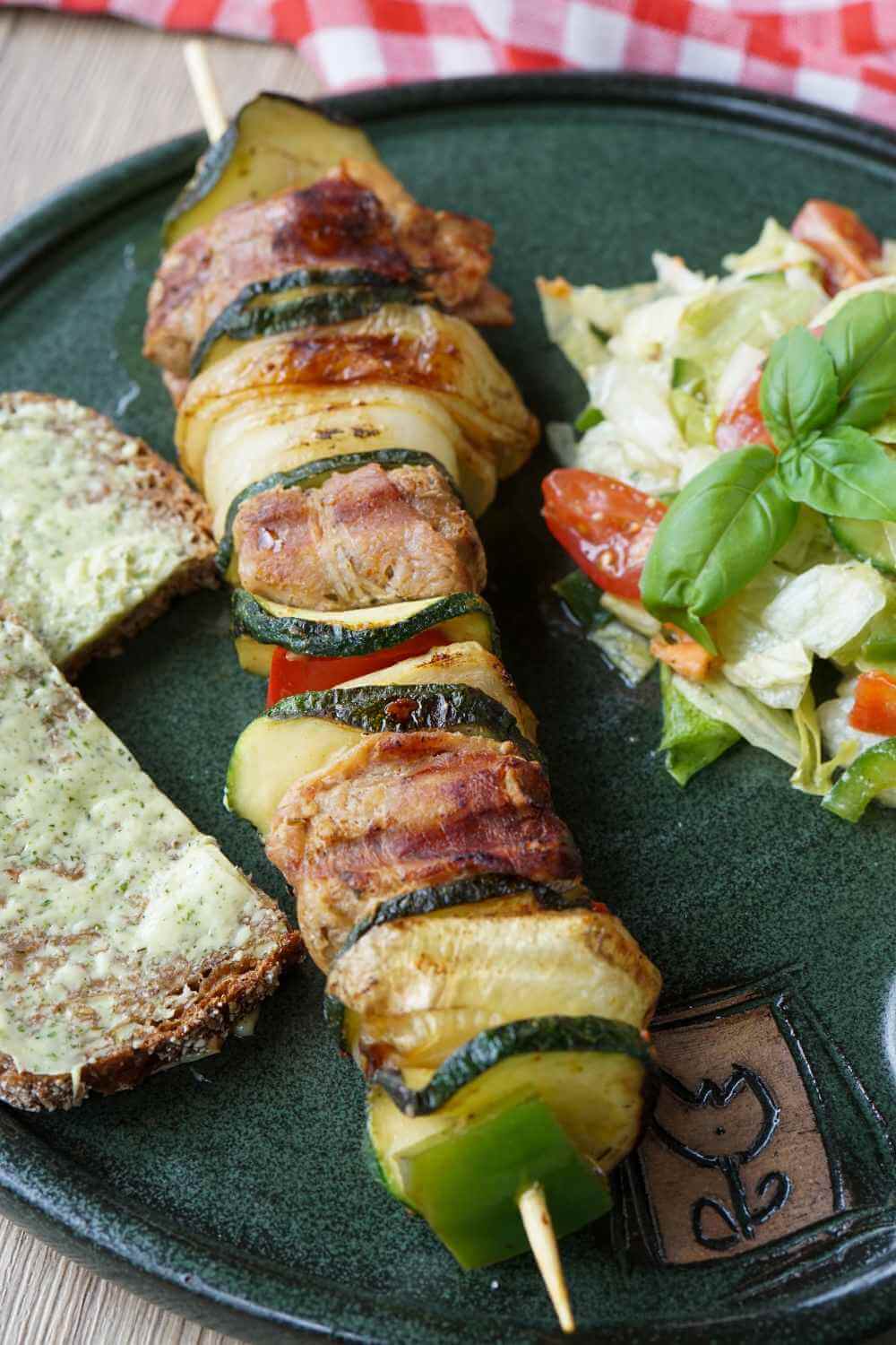 Schweinefilet Spieße Schweinefilet Spieße