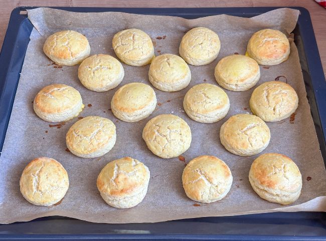 Scones backen