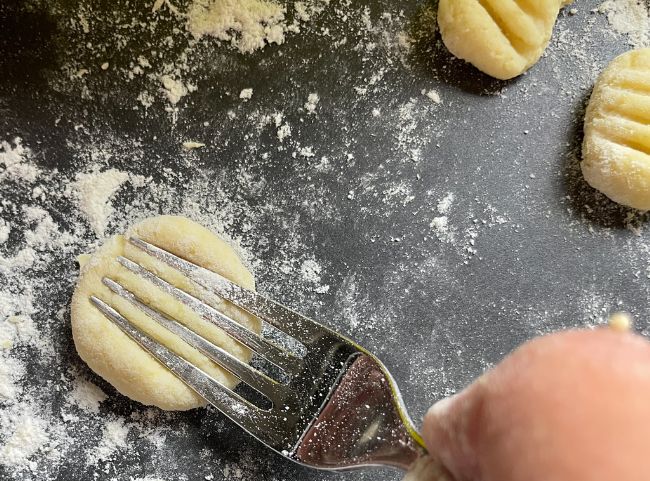 Selbstgemachte Gnocchi