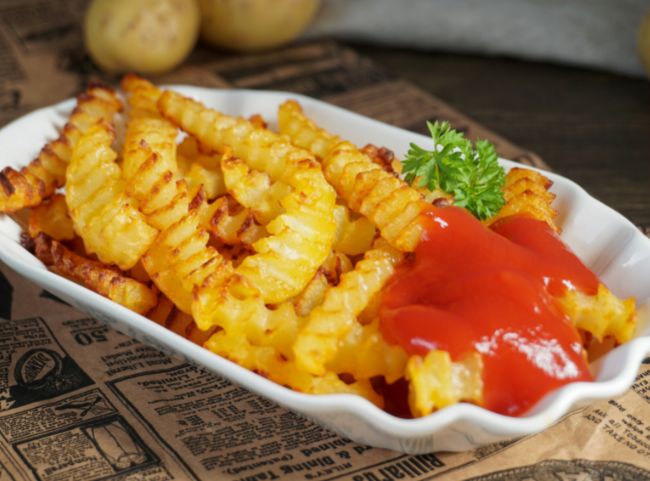 Selbstgemachte Pommes