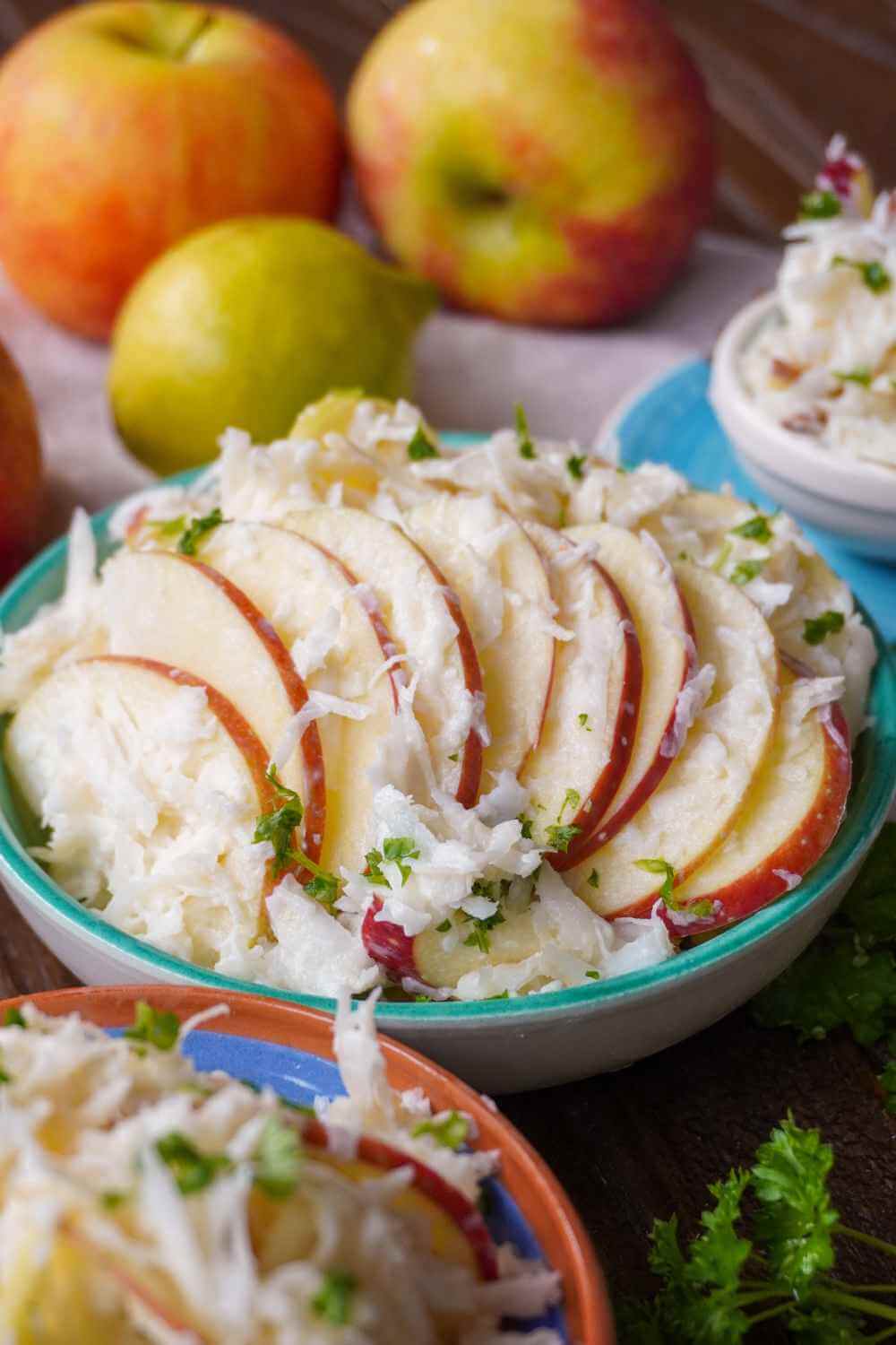 Sellerie-Apfel-Salat Sellerie-Apfel-Salat