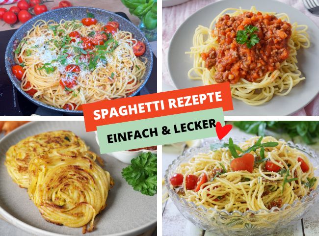 Spaghetti Rezepte einfach und schnell