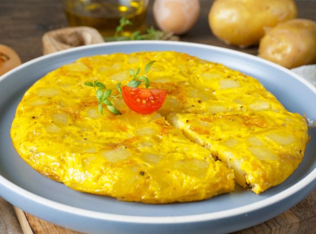 Spanische Tortilla - original Kartoffelomelette