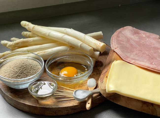 Spargel Cordon Bleu Zutaten Spargel Cordon Bleu Zutaten