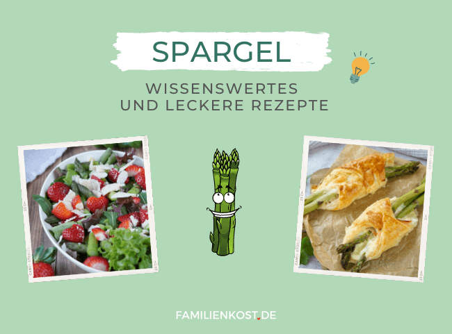 Spargel: Auch für Kinder ein echter Leckerbissen