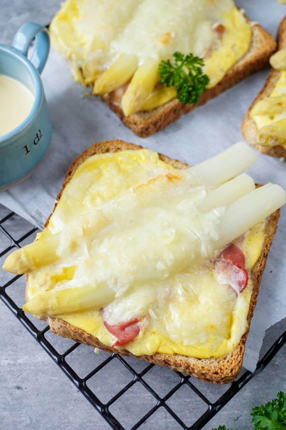 Spargeltoast – schnelles Soulfood für Spargel-Fans