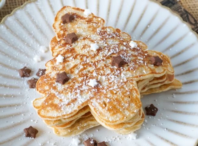 Spekulatius Pancakes zu Weihnachten