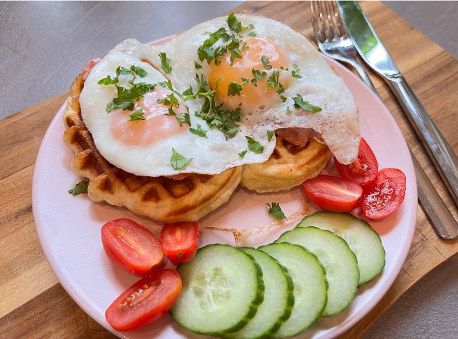 Spiegelei Frühstück
