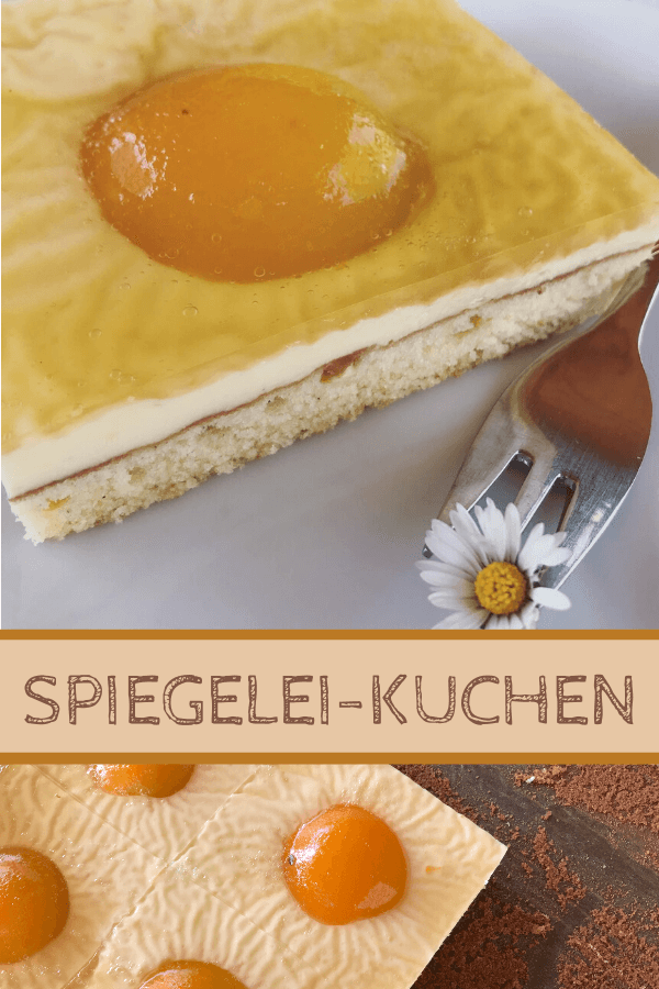 Spiegeleikuchen mit Aprikosen